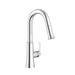 Gerber D150579 Northerly 1H Pull-Down Prep Faucet w/ Snapback 1.75gpm - Chrome
