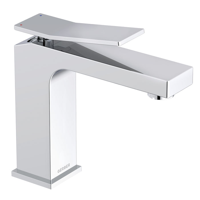 Gerber D225019 Avian 1H Lavatory Faucet Single Hole Mount w/ Metal Touch Down Drain 1.2gpm - Chrome