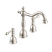 Gerber D303257 Opulence 2H Widespread Lavatory Faucet w/ Metal Touch Down Drain 1.2gpm Brushed Nickel - Brushed Nickel