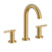 Gerber D303658 Parma Trim Line 2H Widespread Lavatory Faucet w/ Metal Touch Down Drain 1.2gpm - Brushed Bronze