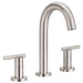 Gerber D303658 Parma Trim Line 2H Widespread Lavatory Faucet w/ Metal Touch Down Drain 1.2gpm - Brushed Nickel