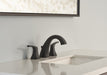 Gerber D304118 Vaughn 2H Widespread Faucet w/ Metal Pop-Up Drain 1.2gpm Satin Black - Satin Black