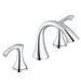 Gerber D304222 Antioch 2H Widespread Lavatory Faucet w/ Metal Touch Down Drain 1.2gpm Chrome - Chrome