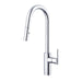 Gerber D454058 Parma Cafe Pull-Down Kitchen Faucet w/ SnapBack Retraction 1.75gpm - Chrome
