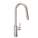 Gerber D454058 Parma Cafe Pull-Down Kitchen Faucet w/ SnapBack Retraction 1.75gpm - Stainless Steel