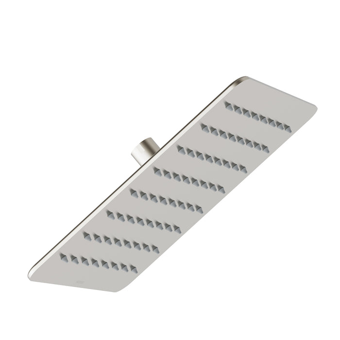 Gerber D460078 Drench Square 10" 1 Function Rain Showerhead 1.75gpm - Brushed Nickel