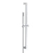Gerber D462726 Versa Square 30" Slide Bar Assembly w/ Single Function Rectangular Handshower 1.75gpm - Chrome