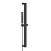 Gerber D462726 Versa Square 30" Slide Bar Assembly w/ Single Function Rectangular Handshower 1.75gpm - Satin Black