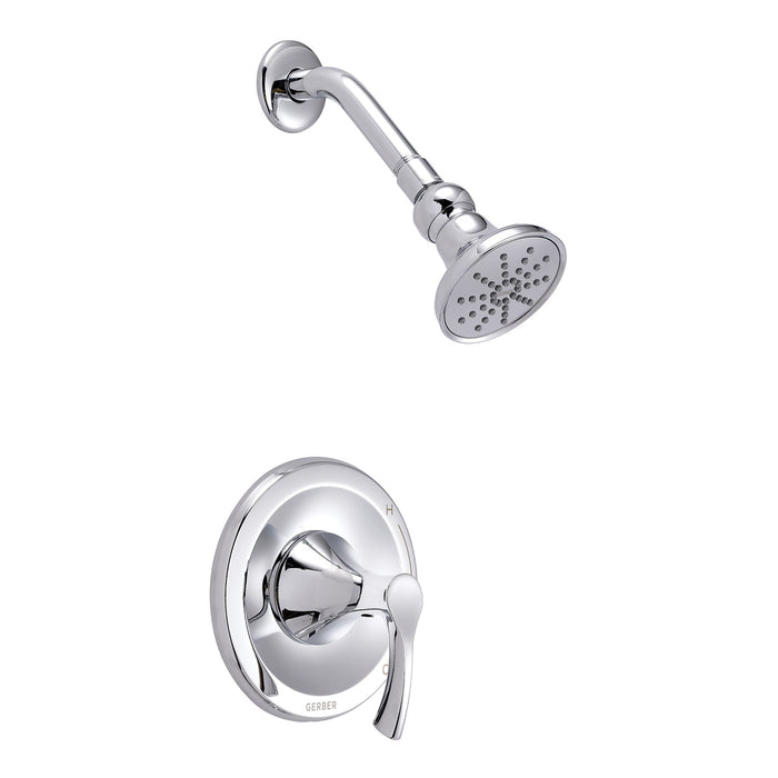 Gerber D501522TC Antioch 1H Shower Only Trim Kit & Treysta Cartridge 1.75gpm Chrome - Chrome