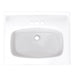 Gerber G0012244 Marquis Vanity Top 25"x19" 4"CC White - White