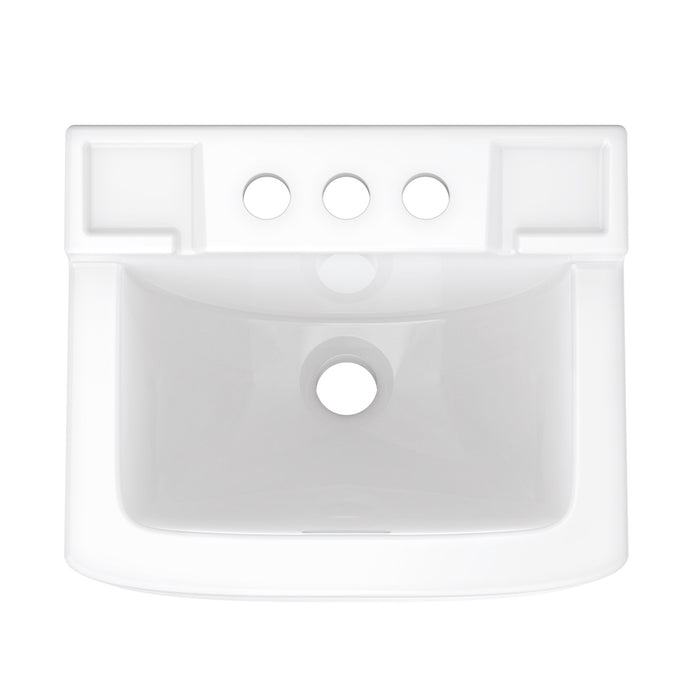 Gerber G0012354 West Point Wall Hung Lav 14x12 4"CC White - White