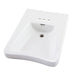 Gerber G0012464 Eaton Wheelchair Lav 27"x20" 4"CC White - White