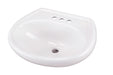 Gerber G0012504 Maxwell Petite Ped Top 20.5"x17.75" 4"CC White - White