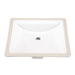 Gerber G0012760 Logan Square Standard Undercounter Lav 20.75"x17.38" White - White