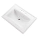 Gerber G0012875 Logan Square S-Rim Lav 23.63"x18.13" 4"CC White - White