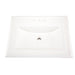 Gerber G0012875 Logan Square S-Rim Lav 23.63"x18.13" 4"CC White - White