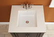 Gerber G0013710 Wicker Park Undercounter Lavatory 16" x 16" Square White - White