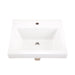 Gerber G0013822 Wicker Park Countertop Lavatory 21"x18" Rectangle Single Hole White - White