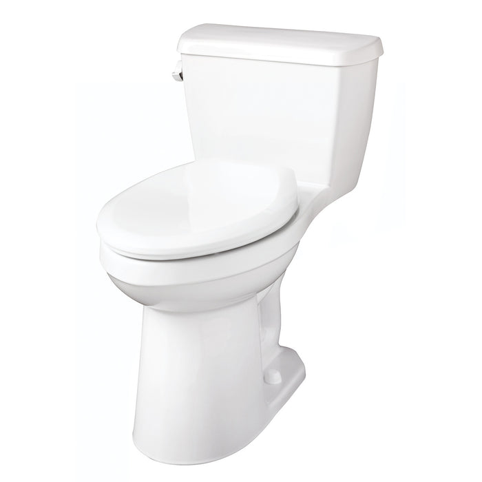 Gerber G0021014 Avalanche 1.28gpf One-Piece ADA Compact Elongated 12" Rough-in White - White
