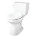 Gerber G0021014 Avalanche 1.28gpf One-Piece ADA Compact Elongated 12" Rough-in White - White