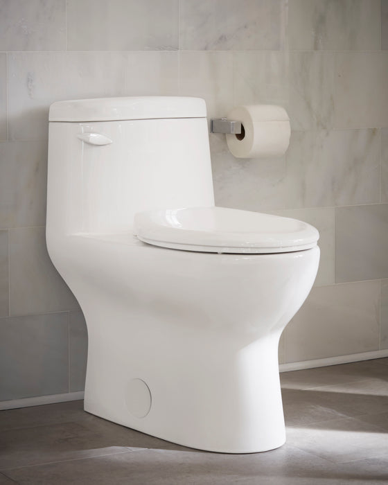 Gerber G0021019 Avalanche CT 1.28gpf One-Piece Toilet ADA Elongated 12" Rough-In White - White