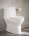 Gerber G0021019 Avalanche CT 1.28gpf One-Piece Toilet ADA Elongated 12" Rough-In White - White