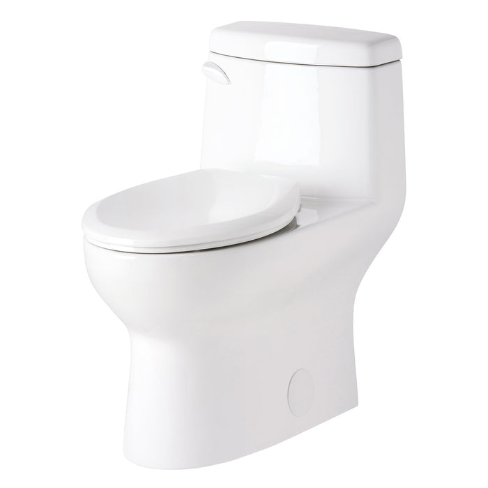 Gerber G0021019 Avalanche CT 1.28gpf One-Piece Toilet ADA Elongated 12" Rough-In White - White