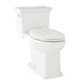 Gerber G0021020 Logan Square 1.28gpf 1pc ADA Elongated Simple CT Toilet 12" Rough-In White - White