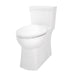 Gerber G0021187CT Burr Ridge 1.28gpf ADA EL 1pc CT Toilet 12" Rough-In White - White