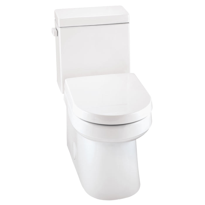 Gerber G0021221 Wicker Park 1.28gpf One Piece Toilet ADA Elongated White - White