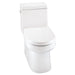 Gerber G0021221 Wicker Park 1.28gpf One Piece Toilet ADA Elongated White - White