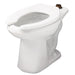 Gerber G0025733 North Point 1.28/1.6gpf ADA Elongated Floor Mounted Top Spud Bowl 10" Rough-In White - White