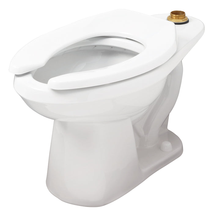 Gerber G0025833 North Point 1.1/1.28/1.6gpf Elongated Floor Mounted Top Spud Bowl 10" Rough-In White - White