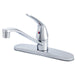 Gerber G0040210W Maxwell SE 1H Kitchen Faucet w/out Spray & w/ Washerless Cartridge 1.75gpm Chrome - Chrome