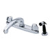 Gerber G0042216 Gerber Classics 2H Kitchen Faucet Deck Plate Mounted w/ Spray 1.75gpm Chrome - Chrome