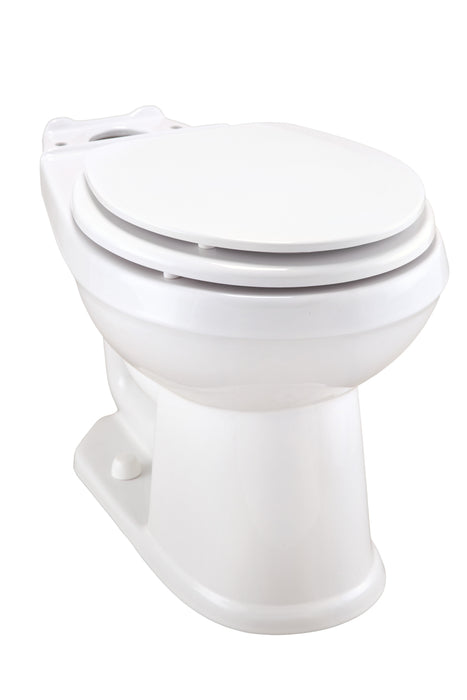 Gerber GAV21852 Avalanche 1.28/1.6gpf Round Front Bowl White - White