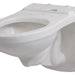Gerber GHE21370 Ultra Flush 1.0/1.28/1.6gpf Wall Hung Back Outlet Elongated Bowl White - White