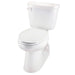 Gerber GMX21022 Maxwell 1.6gpf ADA Compact EL Back Outlet 12" RI Combo: G0021975 Bowl w/ GMX28995 Tank - White