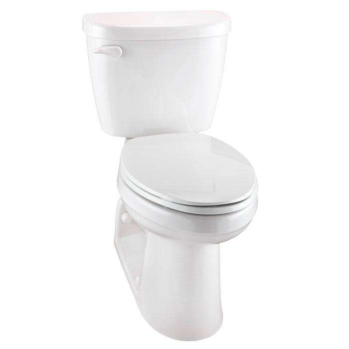 Gerber GMX21022 Maxwell 1.6gpf ADA Compact EL Back Outlet 12" RI Combo: G0021975 Bowl w/ GMX28995 Tank - White