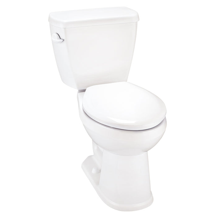 Gerber GWS21818 Avalanche 1.28gpf EL ADA 12" RI Combo: GAV21828 Bowl w/ GWS28890 Tank White - White