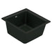 Moen Host GGB3018 Granite granite single bowl dual mount sink