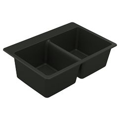 Moen GGB3028 Granite Granite Double Bowl Dual Mount Sink