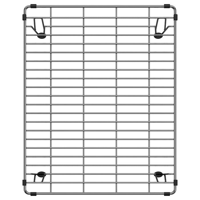 BLANCO 237465 Stainless Steel Elevated Sinks Grid for Quatrus Double Bowl Farmhouse Sinks