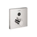 AXOR ShowerSelect Thermostatic Trim Square for 1 Function