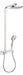 hansgrohe Raindance Select E Showerpipe 300 with Select Shower Controls, 2.0 GPM