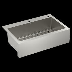 Moen 33"X22"  Steel 18 Gauge Single Bowl Dual Mount Sink