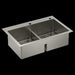 Moen 33"X22"  Steel 18 Gauge Double Bowl Dual Mount Sink