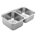 Moen GS18242 31.75 X 18.25 Stainless Steel 18 Gauge Double Bowl Sink
