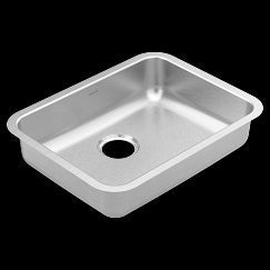 Moen 23" X 18"  Steel 20 Gauge Single Bowl Sink
