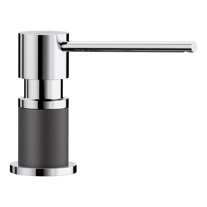 BLANCO 402300 Lato Soap Dispenser - Chrome/Anthracite